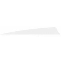 Gateway 4.0 Right Wing Shield Cut Feathers White / 12 Pack Vanes And