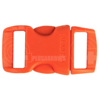 Atwood Paracord Buckle 3/8 Assorted Colour Range (10 Pack) Orange