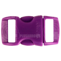 Atwood Paracord Buckle 3/8 Assorted Colour Range (10 Pack) Purple