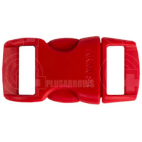 Atwood Paracord Buckle 3/8 Assorted Colour Range (10 Pack) Red