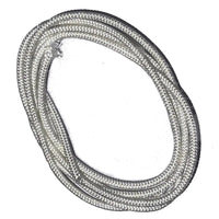 Bcy #24 Braided D Loop (12) White