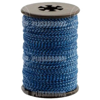 Bcy #62 Braided Serving (Full Spool) Blue & Black Strings And
