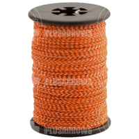 Bcy #62 Braided Serving (Full Spool) Orange & Black Strings And
