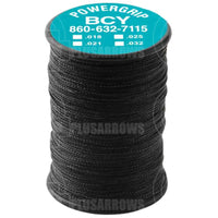Bcy Powergrip Serving Black /.018” (100 Yards) Strings And