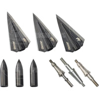 Bear Archery Razorhead Single Bevel Broadhead 150Gr-250Gr (3 Pack) Broad Heads & Small Game Points