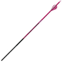 Black Eagle Carbon Hunting Fletched Pink Outlaw (6 Pack) Arrows Premade