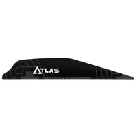 Bohning Atlas Vane 2.8’’ Black / 100 Pack Vanes
