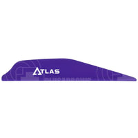 Bohning Atlas Vane 2.8’’ Purple / 100 Pack Vanes