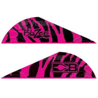 Bohning Blazer 2 Tiger Vanes (24 Pack) Hot Pink