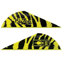 Bohning Blazer 2 Tiger Vanes (24 Pack) Neon Yellow