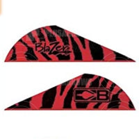 Bohning Blazer 2 Tiger Vanes (24 Pack) Red