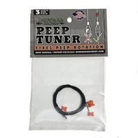 Bowmar Peep Tuner Orange Sight & Kisser Button