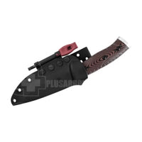 Buck 863 Selkirk Knife Brown/Black Micarta Knives Saws And Sharpeners