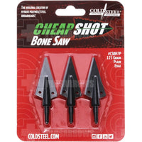Cheap Shot Bone Saw Broad Head (3 Pack) Heads & Small Game Points