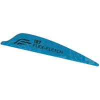 Fletch-Flex 187 Shield Cut Vanes Pearl Blue / 24 Pack Vanes
