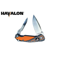Havalon Duo Double Linerlock - Fixed Blade Knife