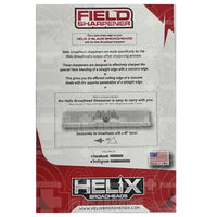 Helix Broadheads Field Sharpener Broad Heads & Small Game Points