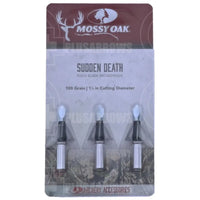 Mossy Oak Sudden Death Broadhead Broad Heads & Small Game Points