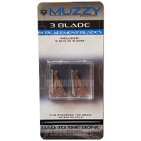 Muzzy Replacement Blades (18 Pack) 100 Broad Heads & Small Game Points