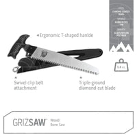 Outdoor Edge Griz Saw with Sheath