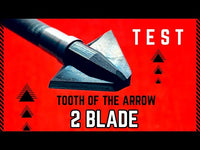 Tooth of The Arrow Single Bevel Broad Head (3 Pack)