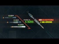 Easton 4mm Match Grade Half Out (6 Pack)