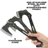 Reapr 3 Pack Chuk Throwing Knives Set