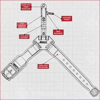 Scott Shark RTS Release Aid (Buckle Strap) Green Release Aids
