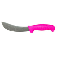 SICUT 6’’ Curved Skinning Knife Pink Knives Saws and Sharpeners