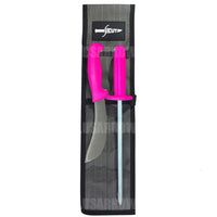 SICUT Skinning Pack (2 Piece) Pink Knives Saws and Sharpeners
