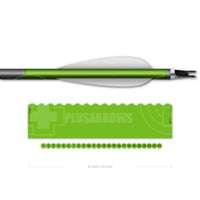 Socx Arrow Wraps Lime Green / Regular 8.0mm Arrow Wrap