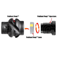 Specialty Archery Podium Peep Verifier Sight & Kisser Button