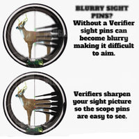 Specialty Archery Pxs Target Peep Verifiers Sight & Kisser Button