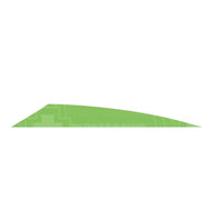 Tac Driver Hybrid Vanes 3.75 (100 Pk) Green And Feathers