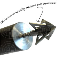 Tooth Of The Arrow Solid Series Broad Head (3 Pack) Heads & Small Game Points