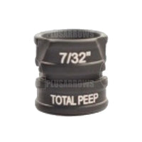 Total Peep Sight Aluminium Pro 7/32 & Kisser Button