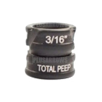 Total Peep Sight Aluminium Pro 3/16 & Kisser Button