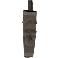 White Feather Hurricane Brown Arrow Back Quiver Quivers Belts & Accessories