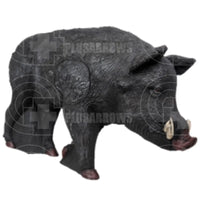 Wildcrete Feral Boar 3D Target Black