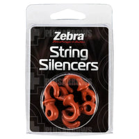 Zebra String Silencer (4 Pack) Red String Silencers