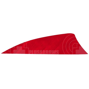 Gateway 2.0 Right Wing Rayzr Feathers Red / 12 Pack Vanes And