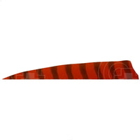 3.0 Barred Feathers Shield Cut (Rw) Orange
