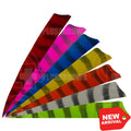 4.0” Barred Feathers Shield Cut Right Wing (100 Pack)
