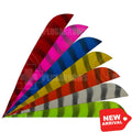4.0” Parabolic Cut Barred Feathers RW (100 Pack)
