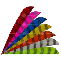 4.0” Parabolic Cut Barred Feathers (Rw)