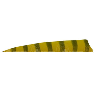 5.0 Barred Feathers Shield Cut (Rw) Yellow