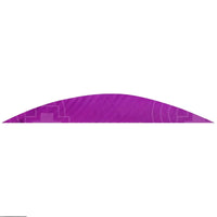 Bearpaw 5.0 Banana Cut Feathers (Rw) Purple / 12 Pack Vanes And
