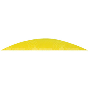 Bearpaw 5.0 Banana Cut Feathers (Rw) Yellow / 12 Pack Vanes And