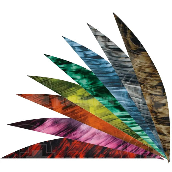 Gateway 5.0 Tre Colour Banana Feathers (Rw) Vanes And