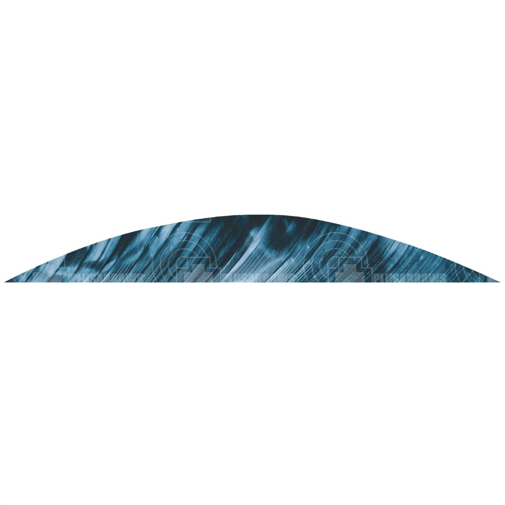 Gateway 5.0 Tre Colour Banana Feathers (Rw) Blue / 12 Pack Vanes And